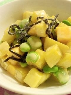 簡単オシャレ♪枝豆コロコロサラダ-レシピのメイン写真