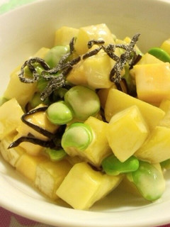 簡単オシャレ♪枝豆コロコロサラダ-レシピのメイン写真
