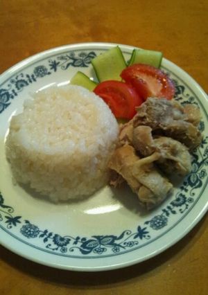 シンガポール風チキンライス-レシピのメイン写真