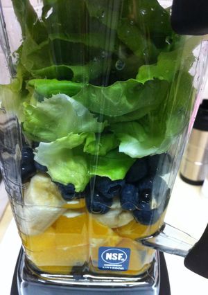 Vitamixでグリーンスムージーその5-レシピのメイン写真