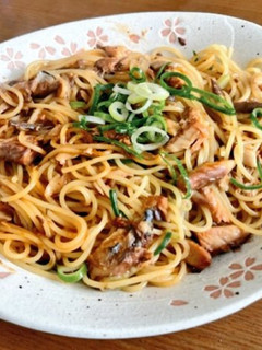 サバ缶トマト煮の簡単パスタ-レシピのメイン写真
