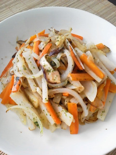 冷蔵庫のぞいて、野菜いため-レシピのメイン写真