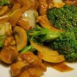 本格的な鶏肉とブロッコリ豆板醤炒め
