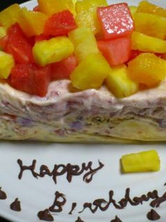 簡単!アイスケーキ☆-レシピのメイン写真