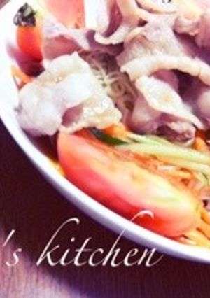 夏にピッタリ！あっさりそうめん☆-レシピのメイン写真