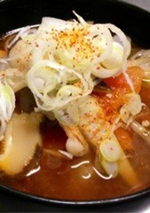 夏ﾊﾞｰｼﾞｮﾝ〜トマト豚汁-レシピのメイン写真