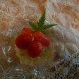 トマトの梅酒ゼリ−寄せ
