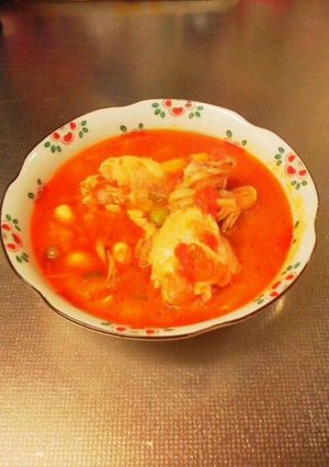 ☆こくうまチキンのトマト煮込み☆-レシピのメイン写真