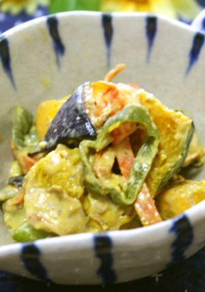 野菜室一掃！★残り野菜たちの炒めサラダ-レシピのメイン写真
