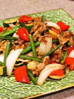 簡単うまぁ♪豚肉と野菜のピリ辛味噌炒め♪-レシピのメイン写真