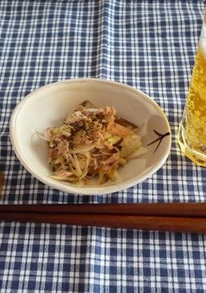 絶品おつまみ・茗荷＆ツナ-レシピのメイン写真