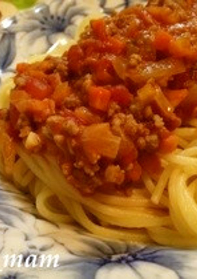 我が家の★ミートソース-レシピのメイン写真