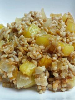 豚挽き肉の味噌炒め-レシピのメイン写真