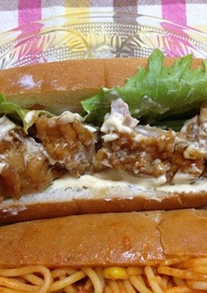 鶏の甘酢から揚げマヨドッグ-レシピのメイン写真