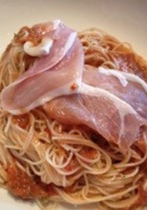 ジャンシェフの「ガスパチョ冷製パスタ」-レシピのメイン写真