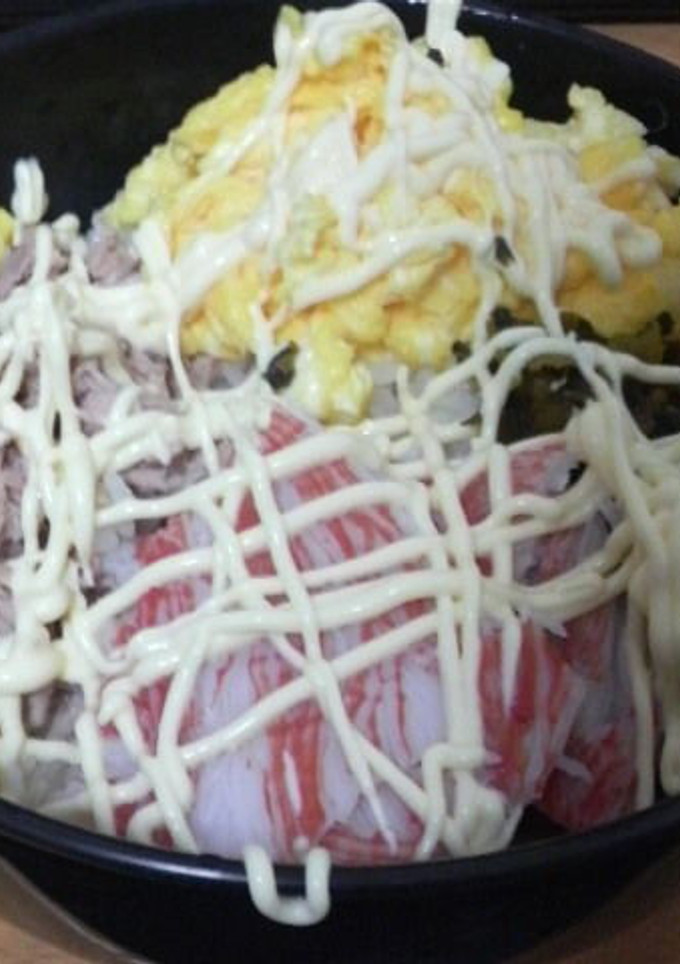 ４種盛りマヨネーズ丼-レシピのメイン写真