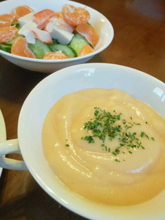 ふんわり★冷たいにんじんのポタージュ-レシピのメイン写真