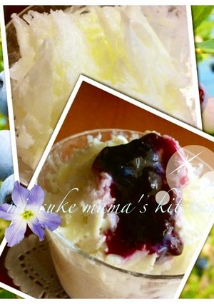 ஐஃ夏だ☆サクッふわっ♡牛乳かき氷｡ஐஃ-レシピのメイン写真