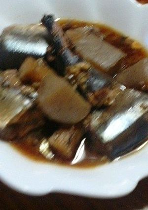 サンマとゴボウの甘辛煮-レシピのメイン写真