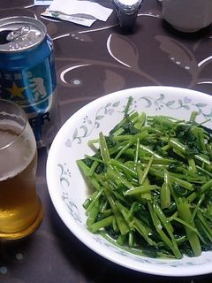 空心菜の炒め物-レシピのメイン写真