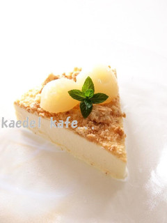 *逆さま レアチーズケーキ*-レシピのメイン写真
