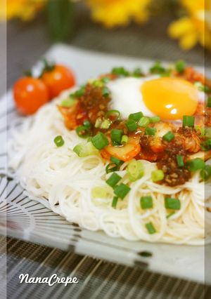 焼肉のタレでそうめん♬-レシピのメイン写真