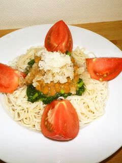 モロヘイヤと納豆のスタミナ冷麦-レシピのメイン写真