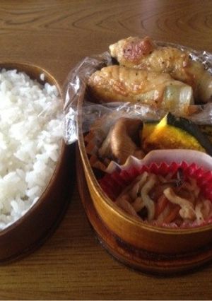 豚肉で巻き巻き弁当-レシピのメイン写真