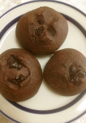 自家製酵母でチョコパン-レシピのメイン写真