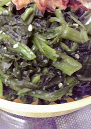 お弁当に☆ほうれん草の胡麻塩炒め♪-レシピのメイン写真