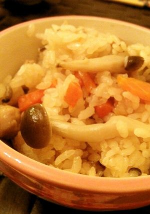 炊飯器で作る鷄釜飯-レシピのメイン写真