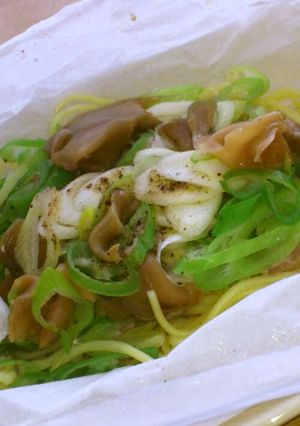 即席塩焼きそば-レシピのメイン写真