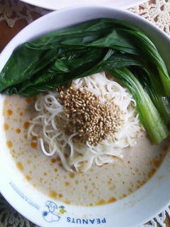 簡単♪冷製豆乳担々麺♪そうめんバージョン-レシピのメイン写真