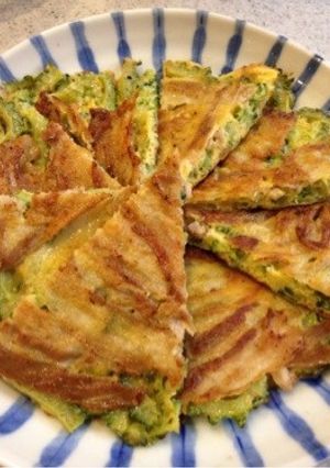 夏ーゴーヤのお好み焼き-レシピのメイン写真