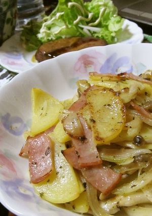 じゃがいものハーブバター炒め-レシピのメイン写真