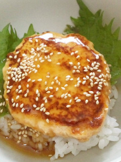 鶏胸肉でてりてりつくね☆-レシピのメイン写真