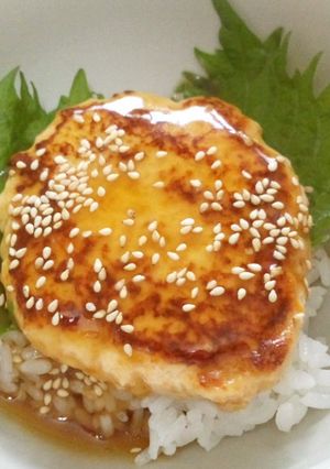 鶏胸肉でてりてりつくね☆-レシピのメイン写真