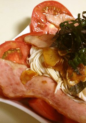 男のイタリアン素麺-レシピのメイン写真
