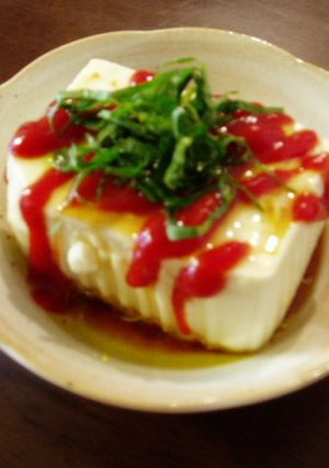 簡単おつまみ冷や奴-レシピのメイン写真