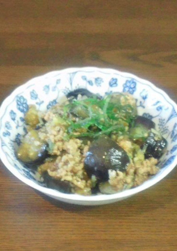 なすとひき肉のとろり甘辛煮-レシピのメイン写真