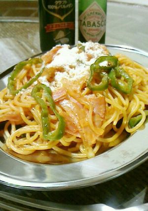 ピザソースとケチャップのナポリタン♬-レシピのメイン写真