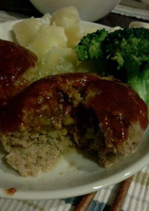 カレー入りハンバーグ☆-レシピのメイン写真