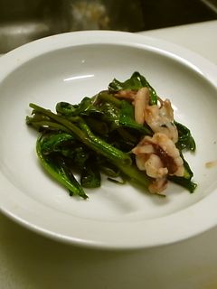 空芯菜とゲソの中華炒め-レシピのメイン写真