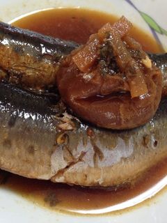 イワシの梅生姜煮-レシピのメイン写真