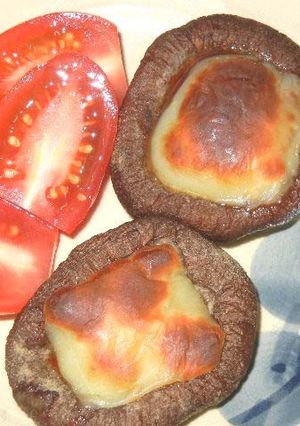 しいたけのチーズ焼き・醤油味-レシピのメイン写真