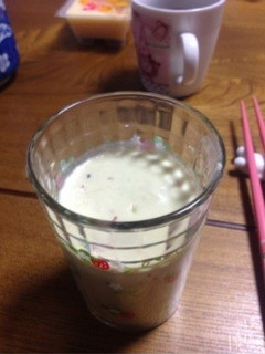 今日の朝ジュース-レシピのメイン写真