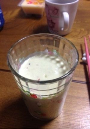 今日の朝ジュース-レシピのメイン写真