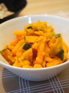 かぼちゃと人参の超かんたん♪塩バター煮-レシピのメイン写真