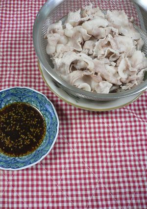 うちだけ!?しゃぶしゃぶは焼き肉のタレ♪-レシピのメイン写真