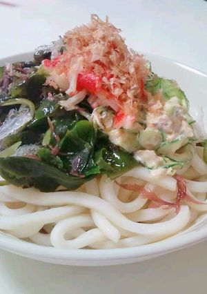 暑い夏にさっぱり☆サラダうどん-レシピのメイン写真